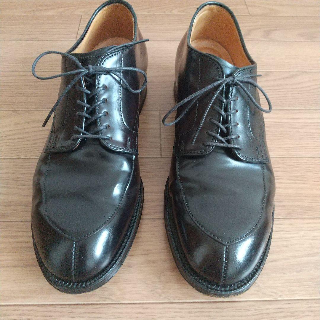 Alden 54331 コードバン ブラック Vチップ 9D 箱付き オールデン