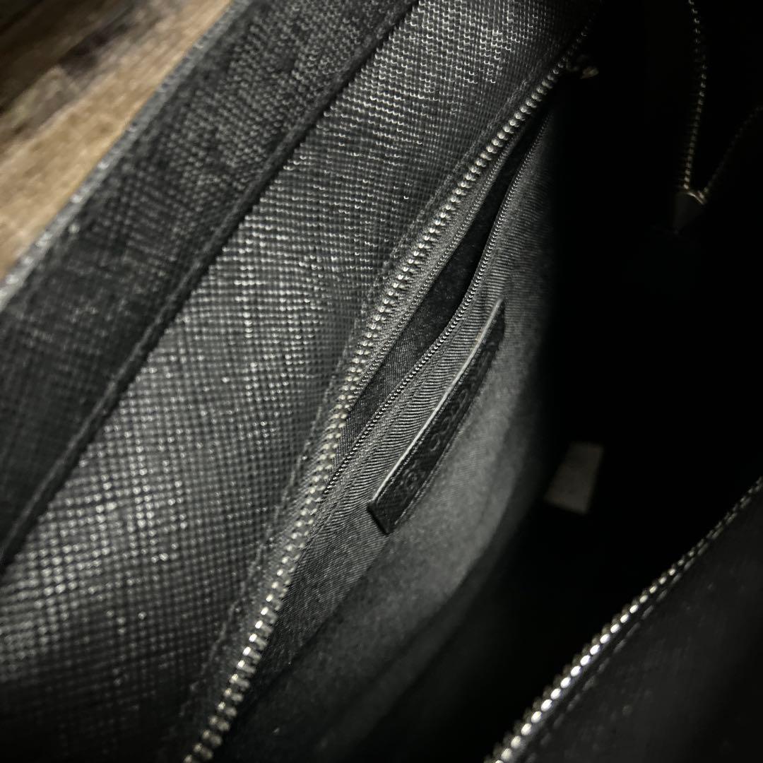 GOLDMEN 本革サフィアーノリュック TRANSIC ブラック　未使用