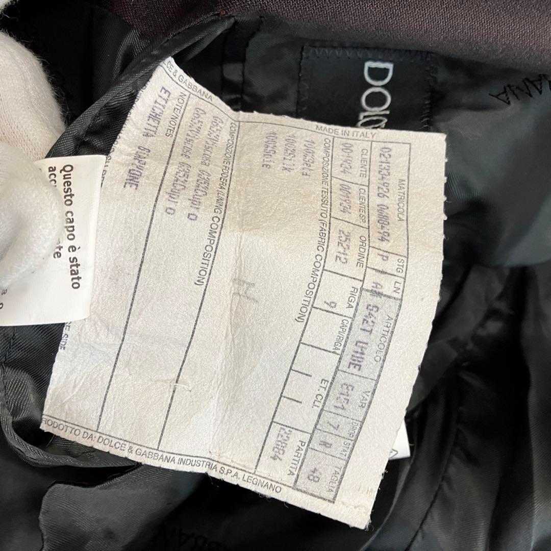 DOLCE&GABBANA スーツ セットアップ Mサイズ シルク100％