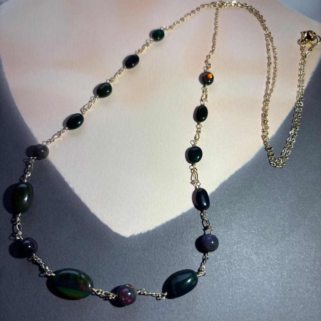 【専用です】ブラックオパール✴︎14kgf ３点セット