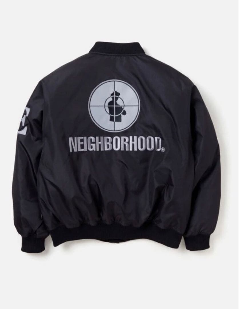 ジャケット・アウター neighborhood PUBLIC NEMY BASEBALLJACKET