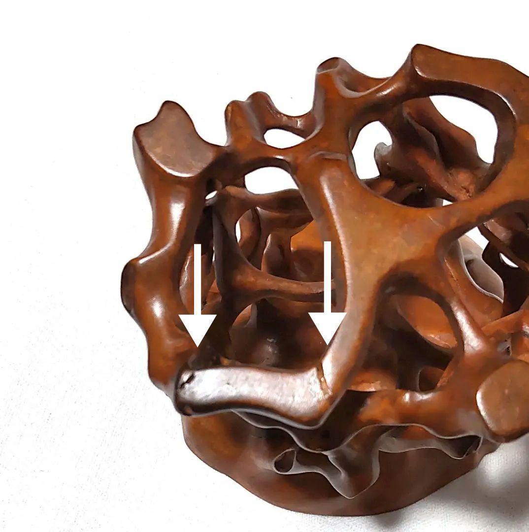 盆栽台　根卓　花台　盆栽　インテリア　高さ9㎝　置物