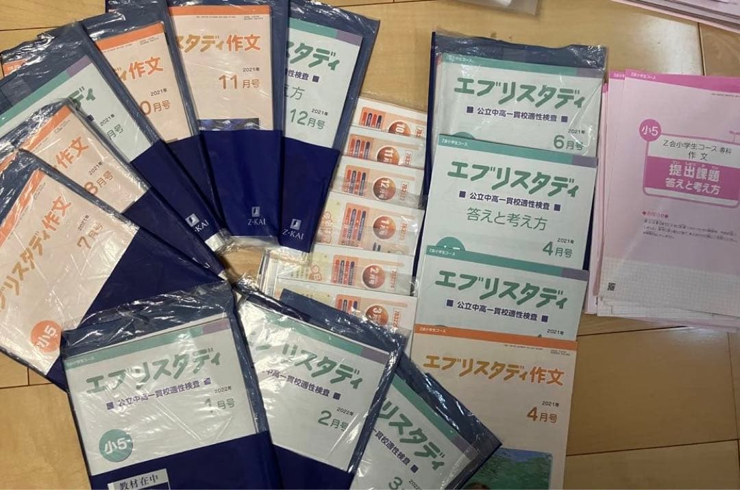 ZKAI中高一貫　中学受験　小学5年生　適性検査対策　作文1年分