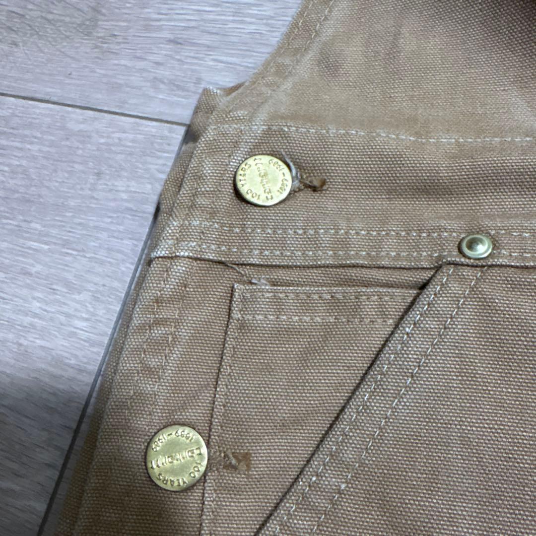 Carhartt 100周年モデル ダック地 オーバーオール ダブルニー