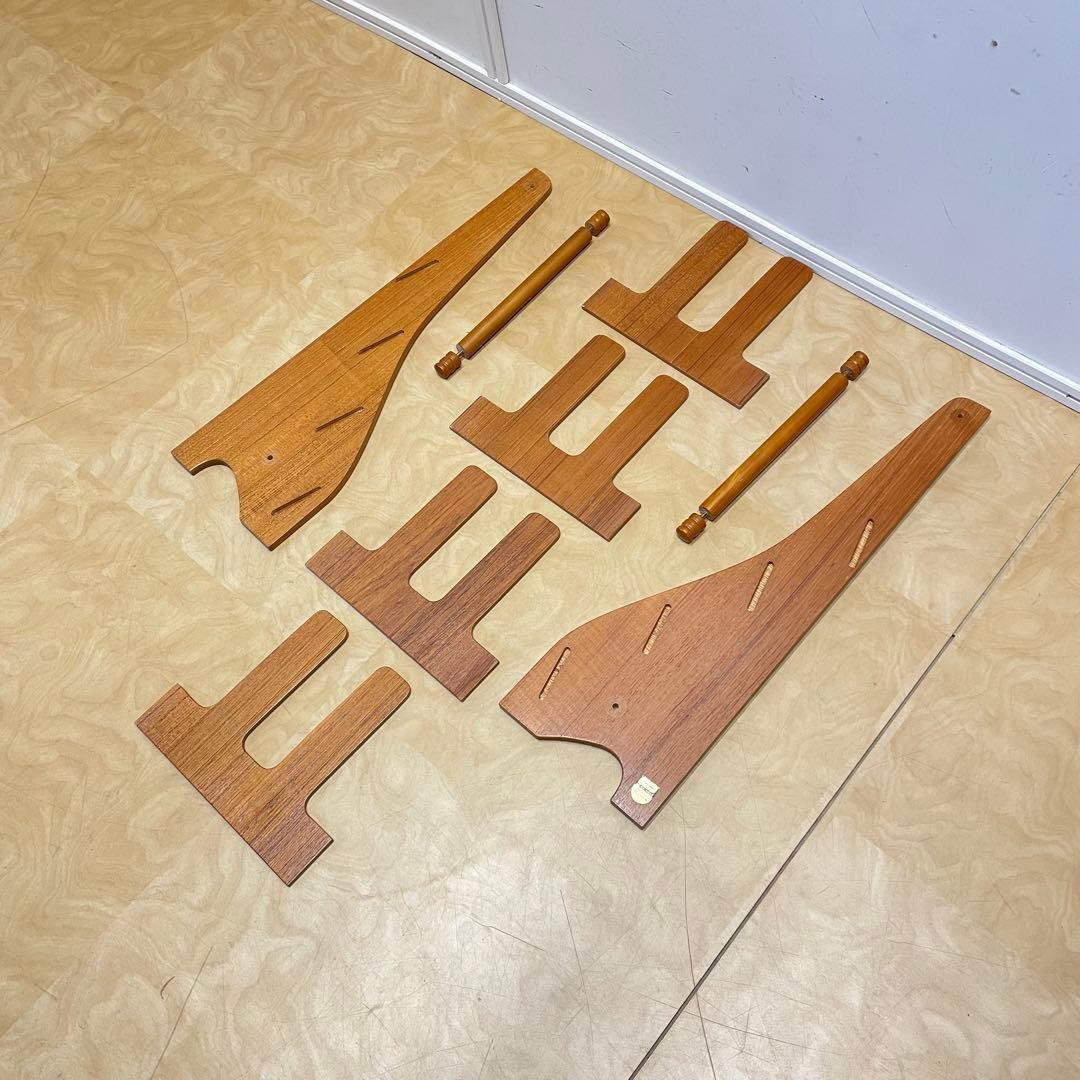 ルンルン 希少 ビンテージ サイトーウッド スリッパラック 4足