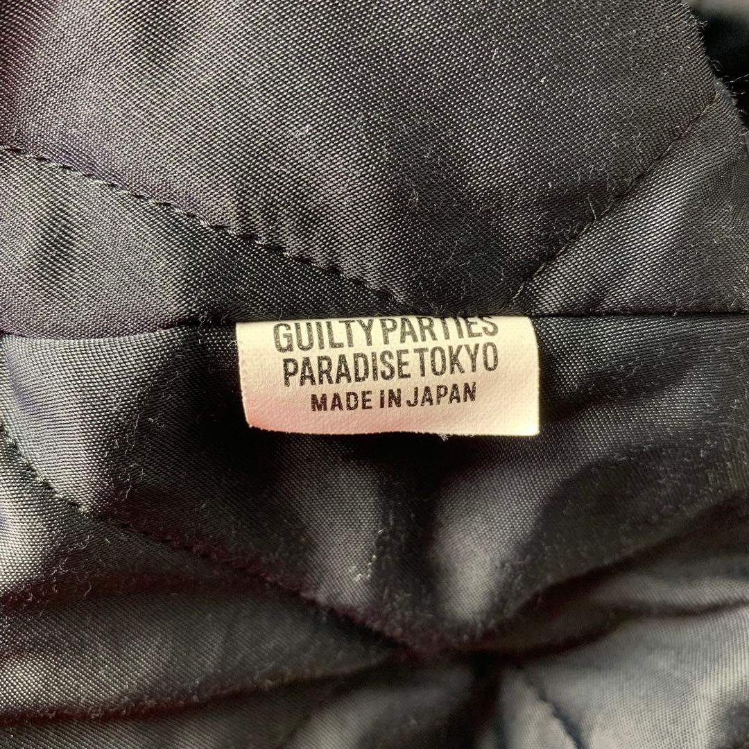 WACKOMARIA バーシティジャケット 袖レザー 刺繍 日本製 スタジャン