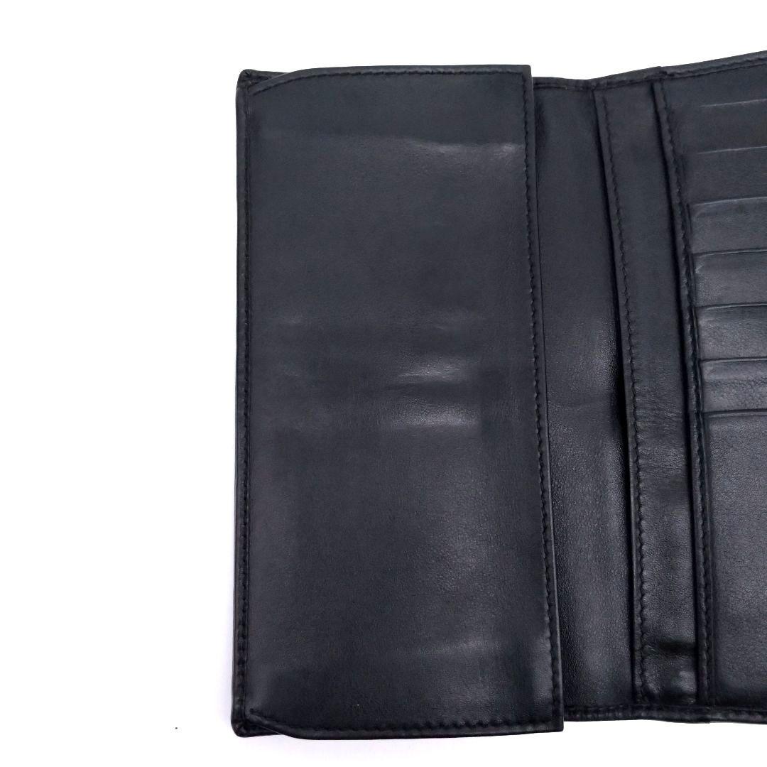 GUCCI 長財布 ハートクレスト ハートロゴ金具 可愛い 黒 208566