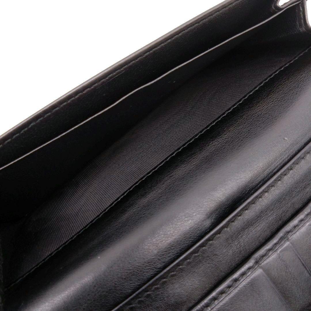 GUCCI 長財布 ハートクレスト ハートロゴ金具 可愛い 黒 208566