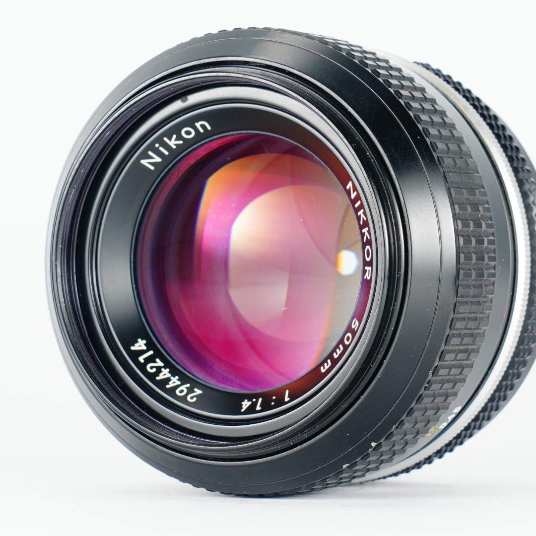 【整備＆テスト済】ニコン New Nikkor 50mm F1.4 前期 214