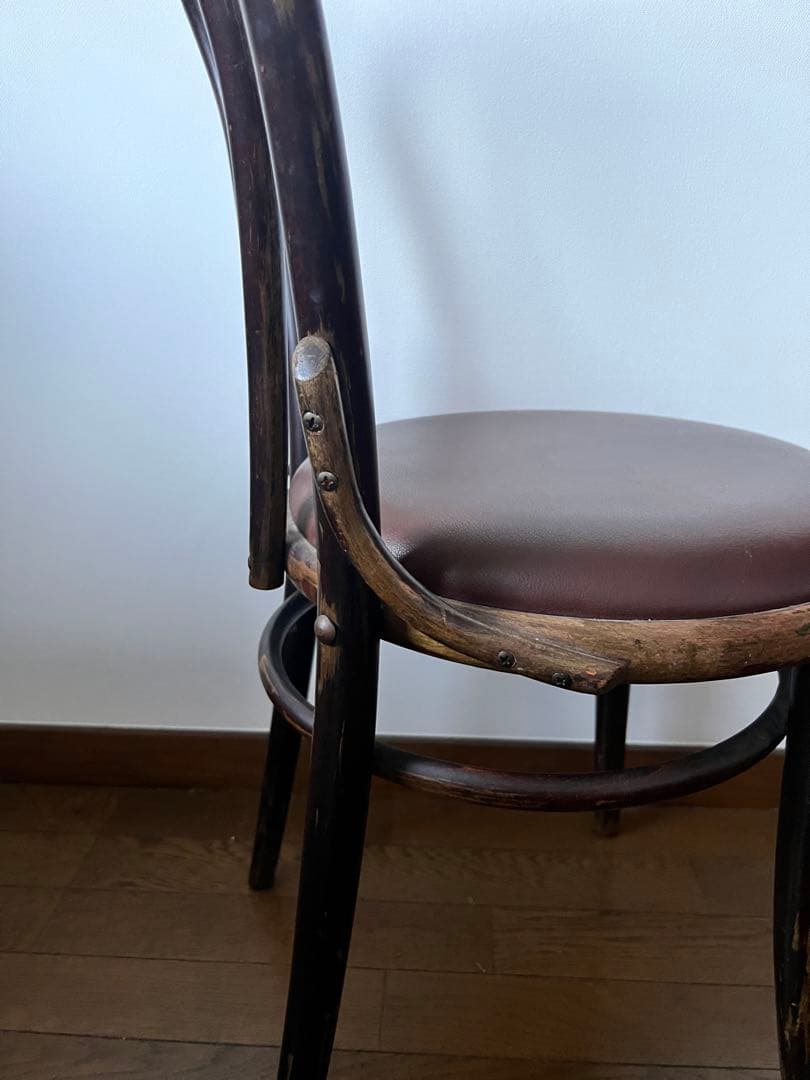 【アンティークチェア】希少 2脚セット チェコスロバキア製 レトロ モダン