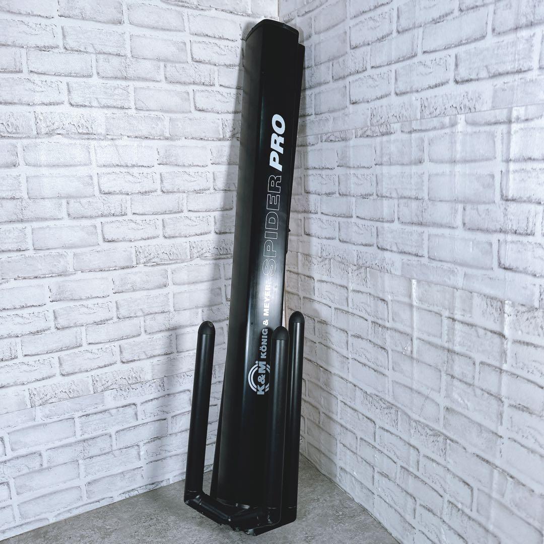 K&M SPIDER PRO 2段 キーボードスタンド ブラック スパイダープロ