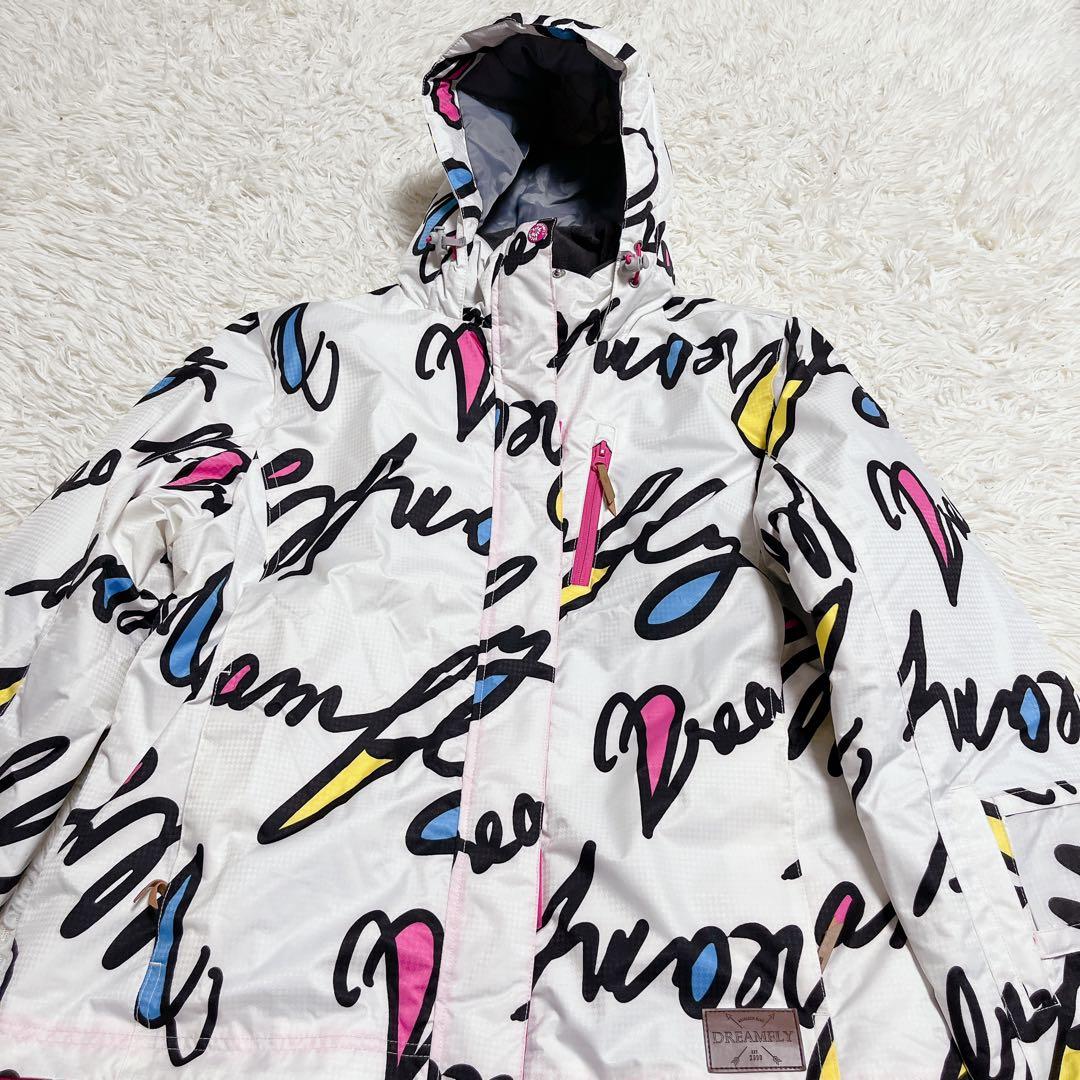 D*a様 美品！スキーウェア スノボウェア 上下セット マルチカラーLサイズ