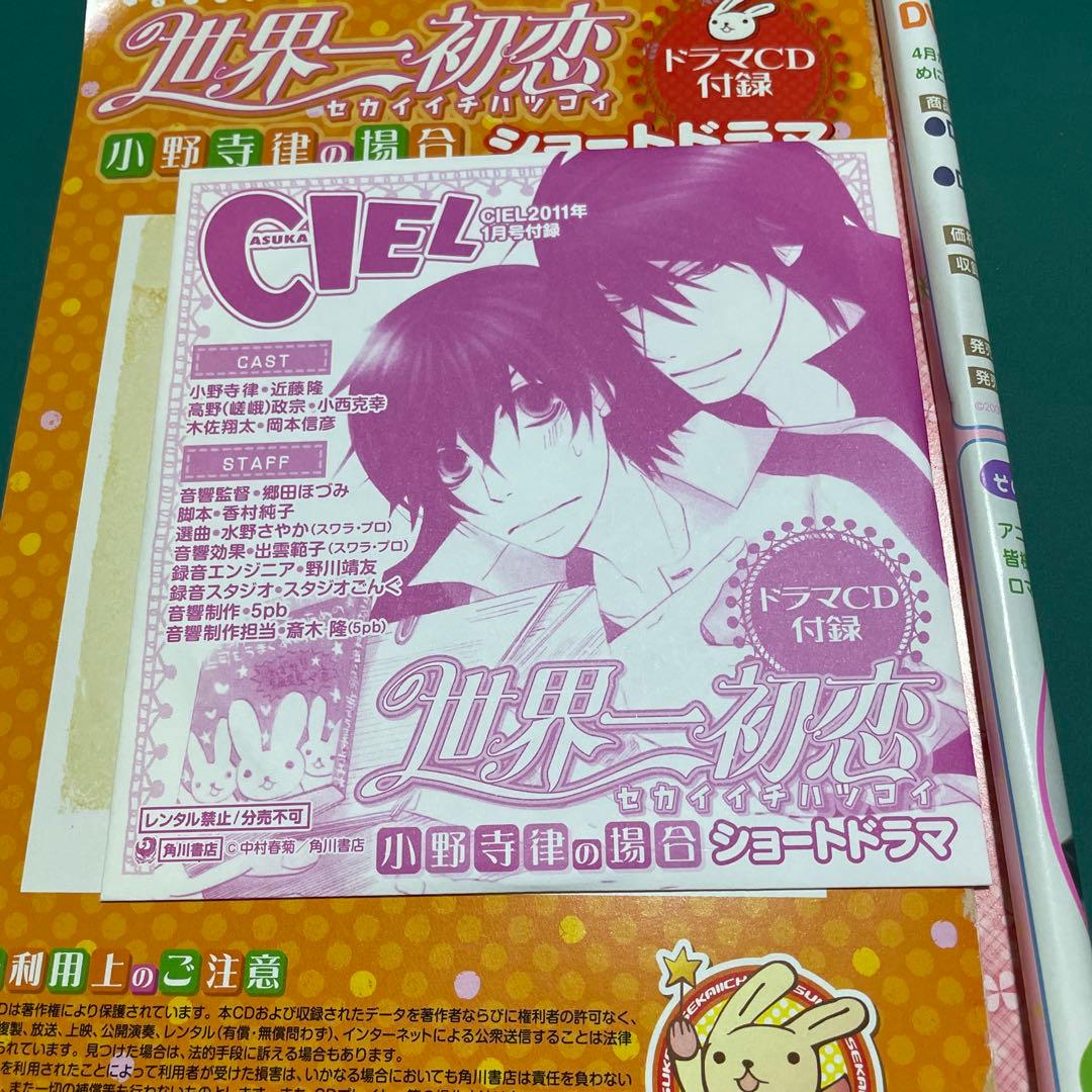 世界一初恋 TVアニメ DVD全巻セット