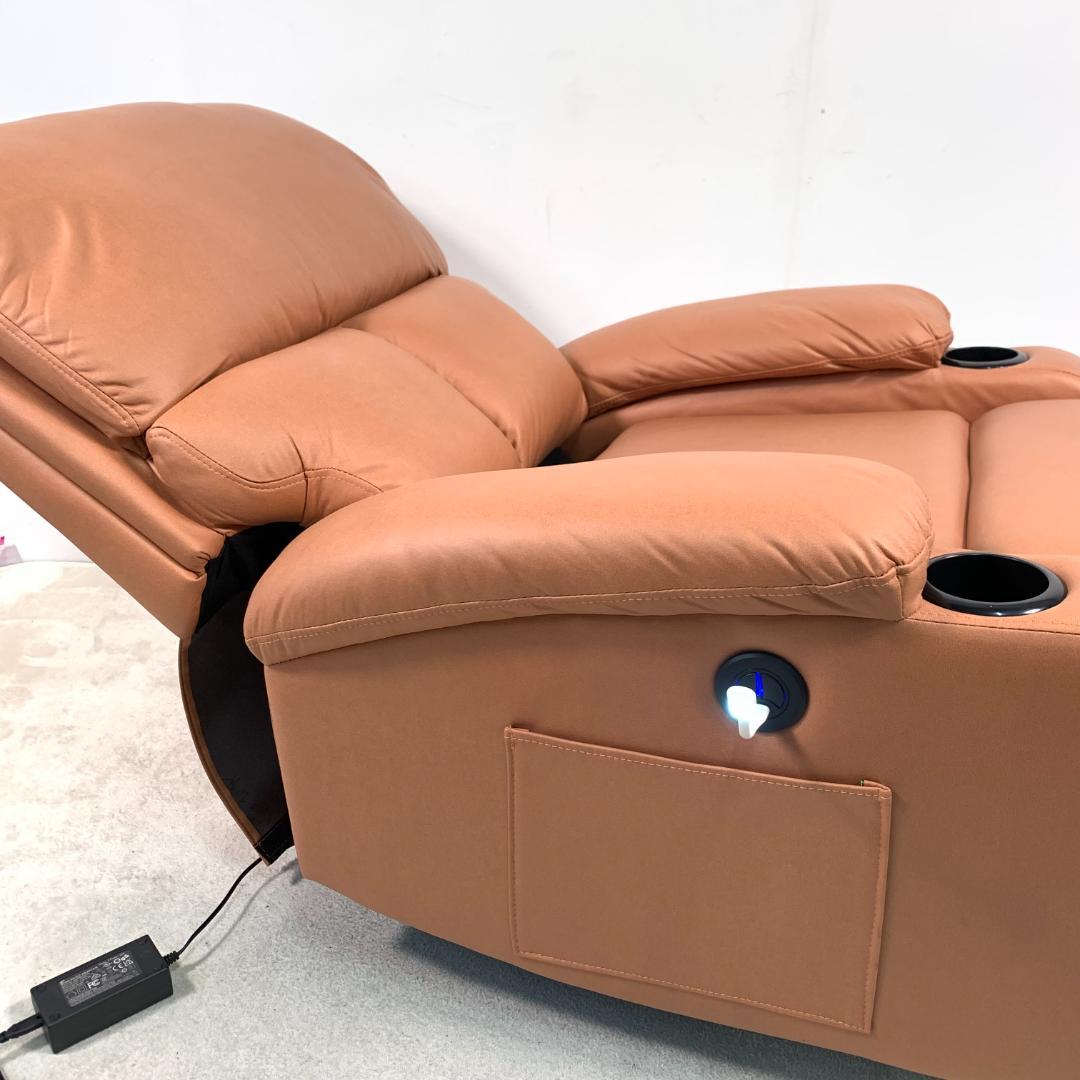 新品電動リクライニング ソファー 1人掛け 電動ソファー1712-220