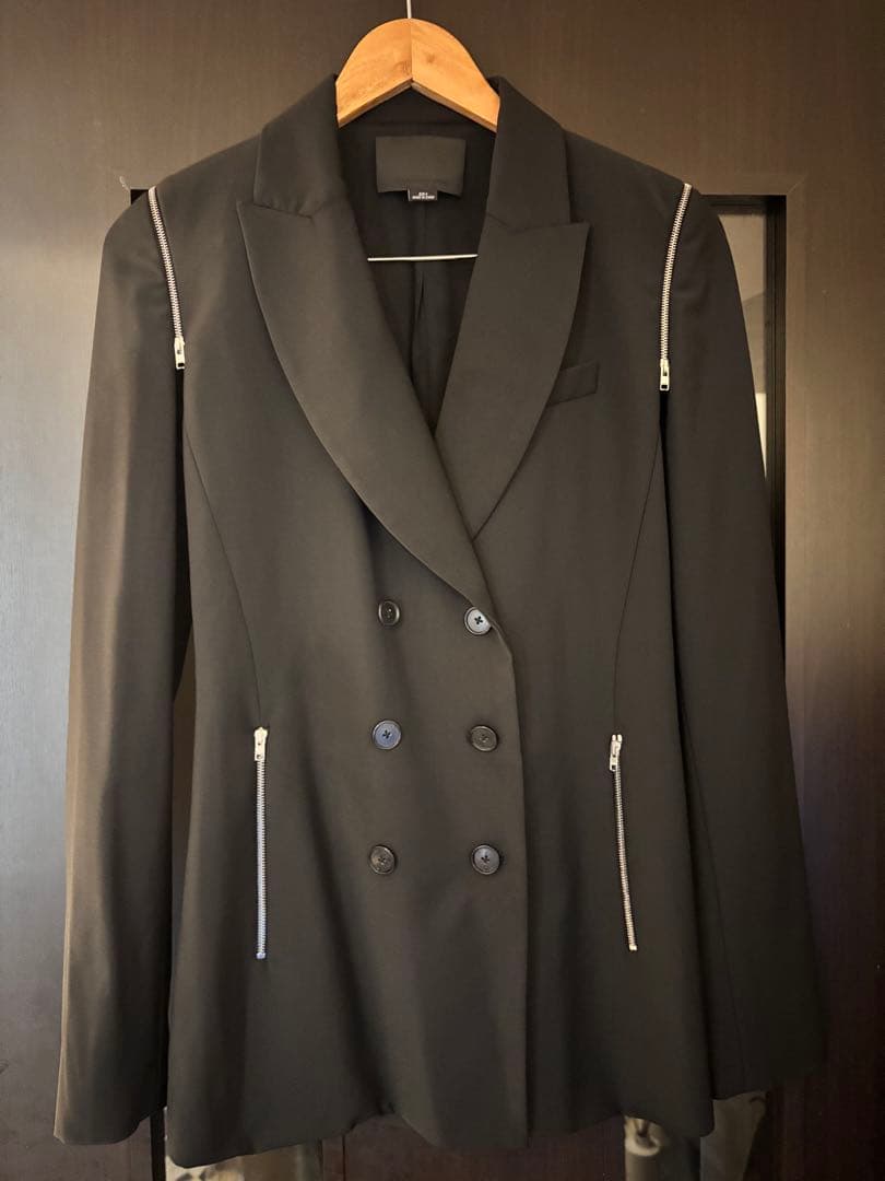 アレキサンダーワン　テーラードジャケット　ブラック