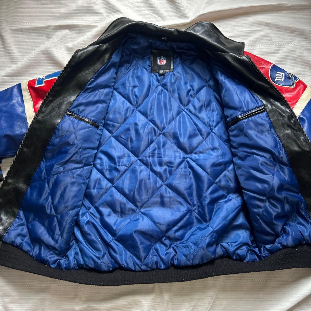 New York GIANTS NFL レザージャケット L