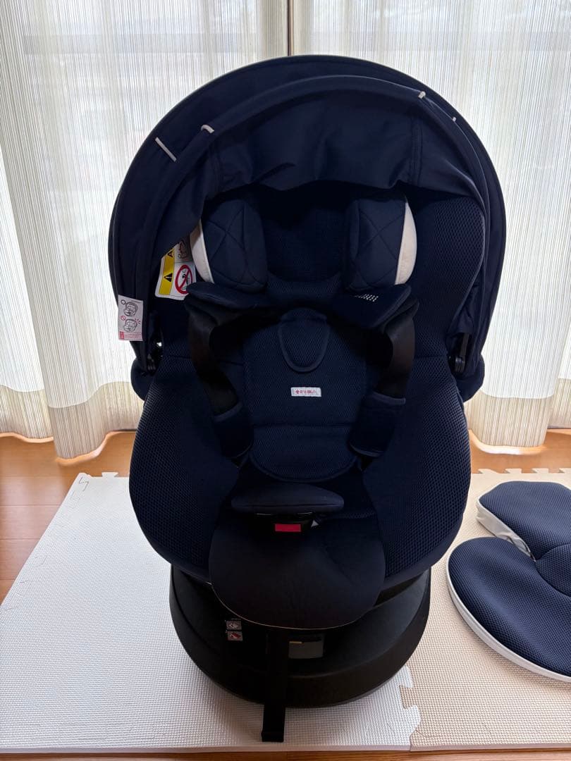 エールベベ チャイルドシート クルット 6i グランス グランネイビー