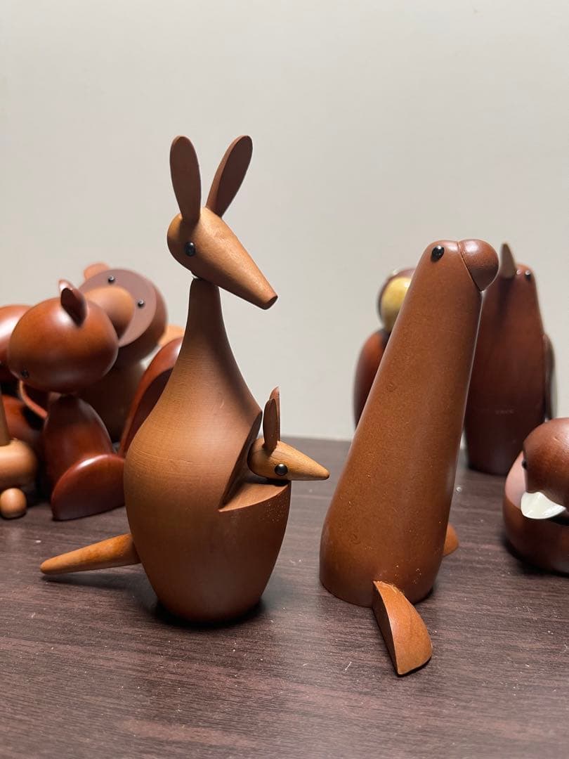 ロイヤルペット 木製 置物 オブジェ 北欧雑貨 ウッドアニマル フィギュア