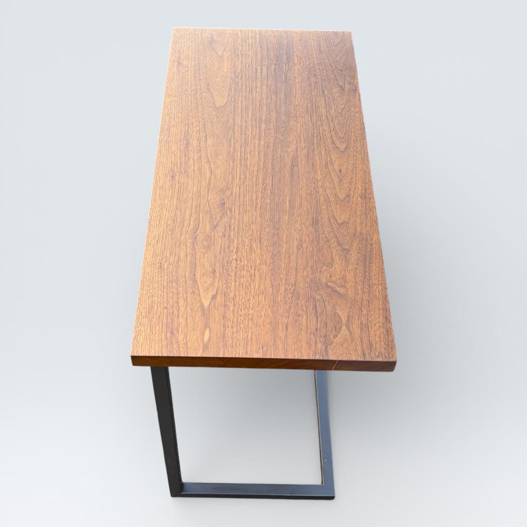 広松木工 FREX サイドテーブル 068 ウォールナット 無垢 アイアン