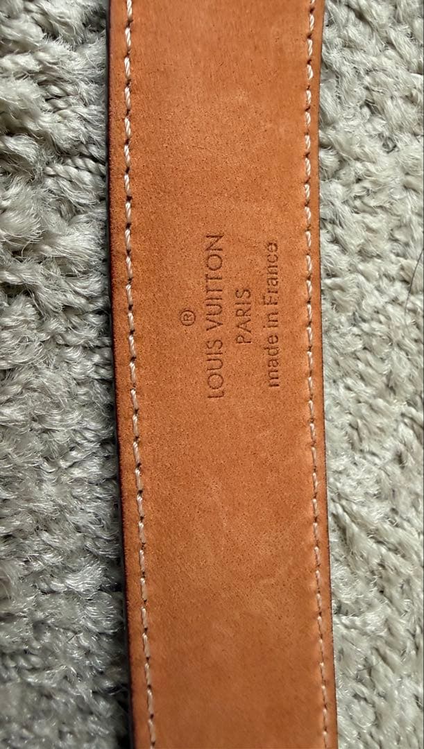 ルイヴィトン　ダミエベルト　サンチュール　新品同様　表記75