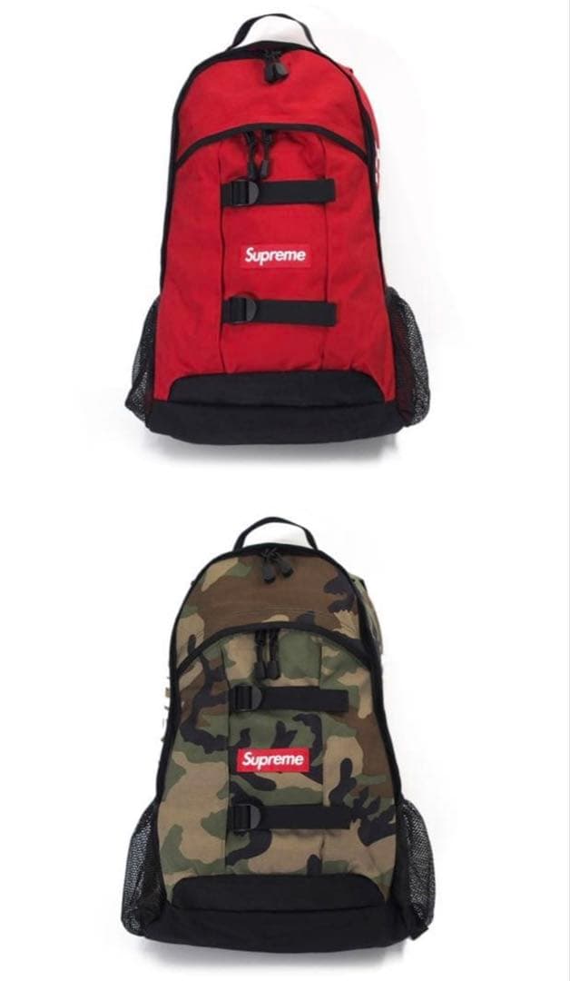Supreme バックパック リュック ブラック