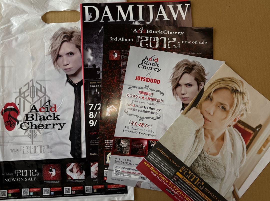 Acid Black Cherry 「2012」 アルバム2種＋特典 その他