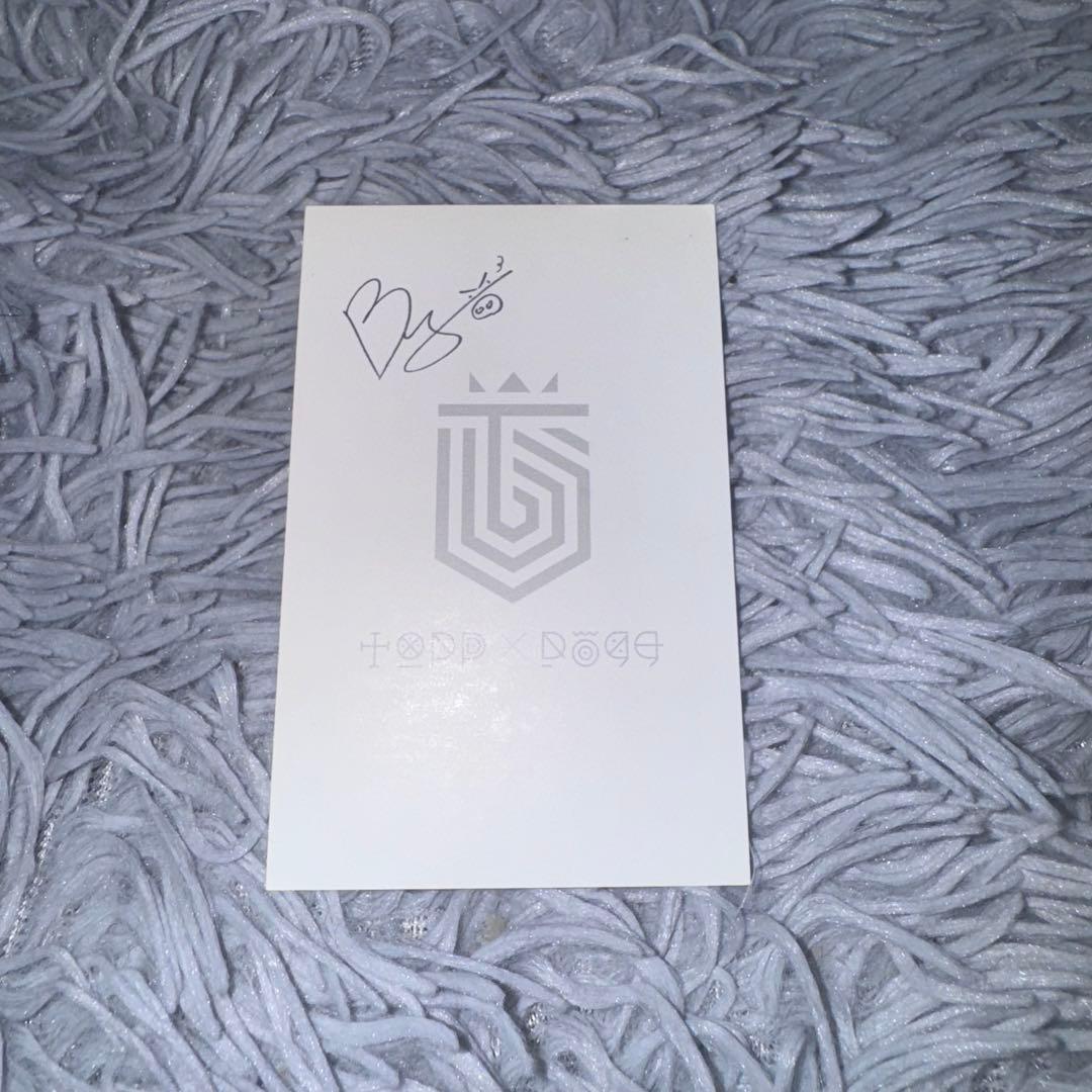 Topp dogg arario 直筆サイン入り