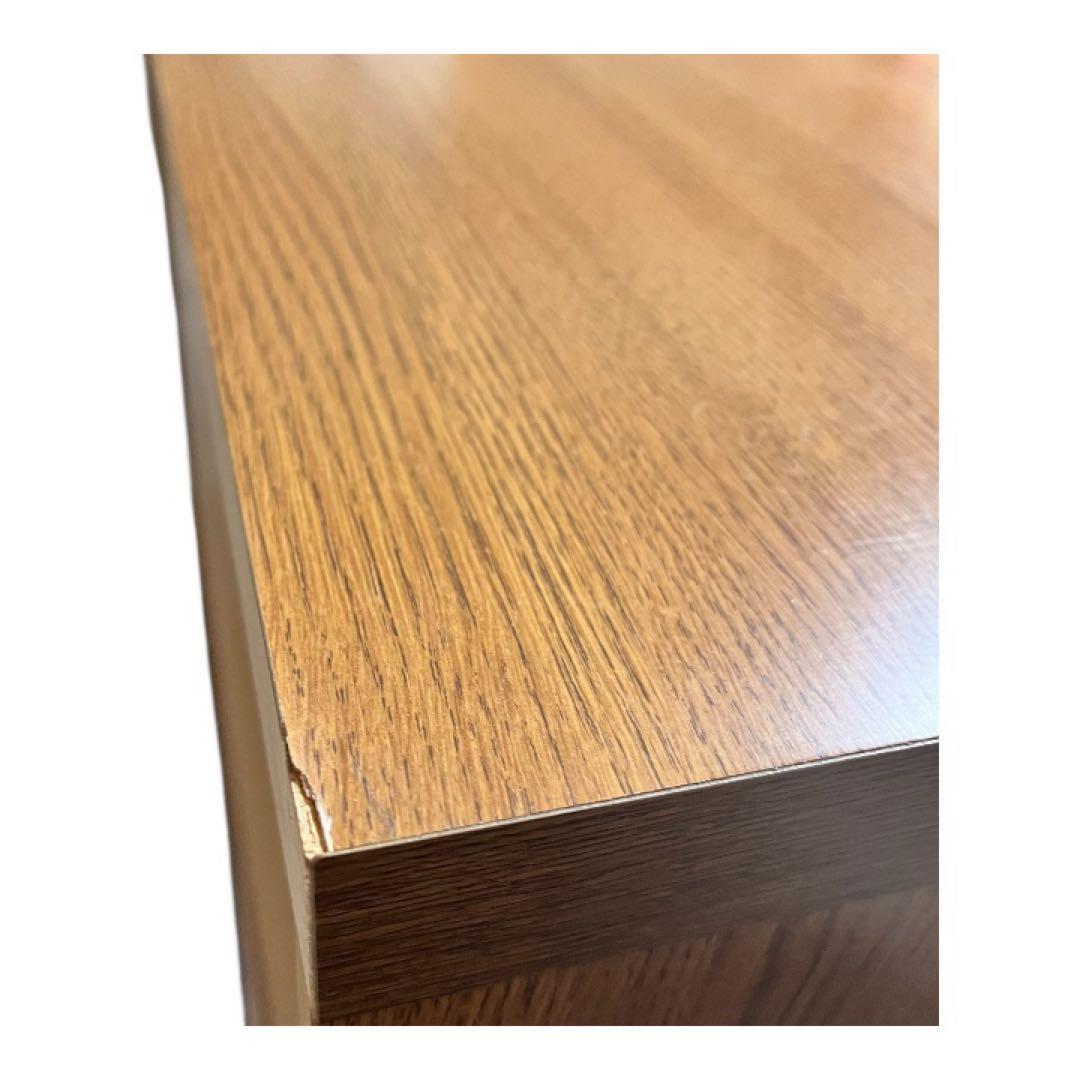 【良品】ガラス扉キャビネット　木製