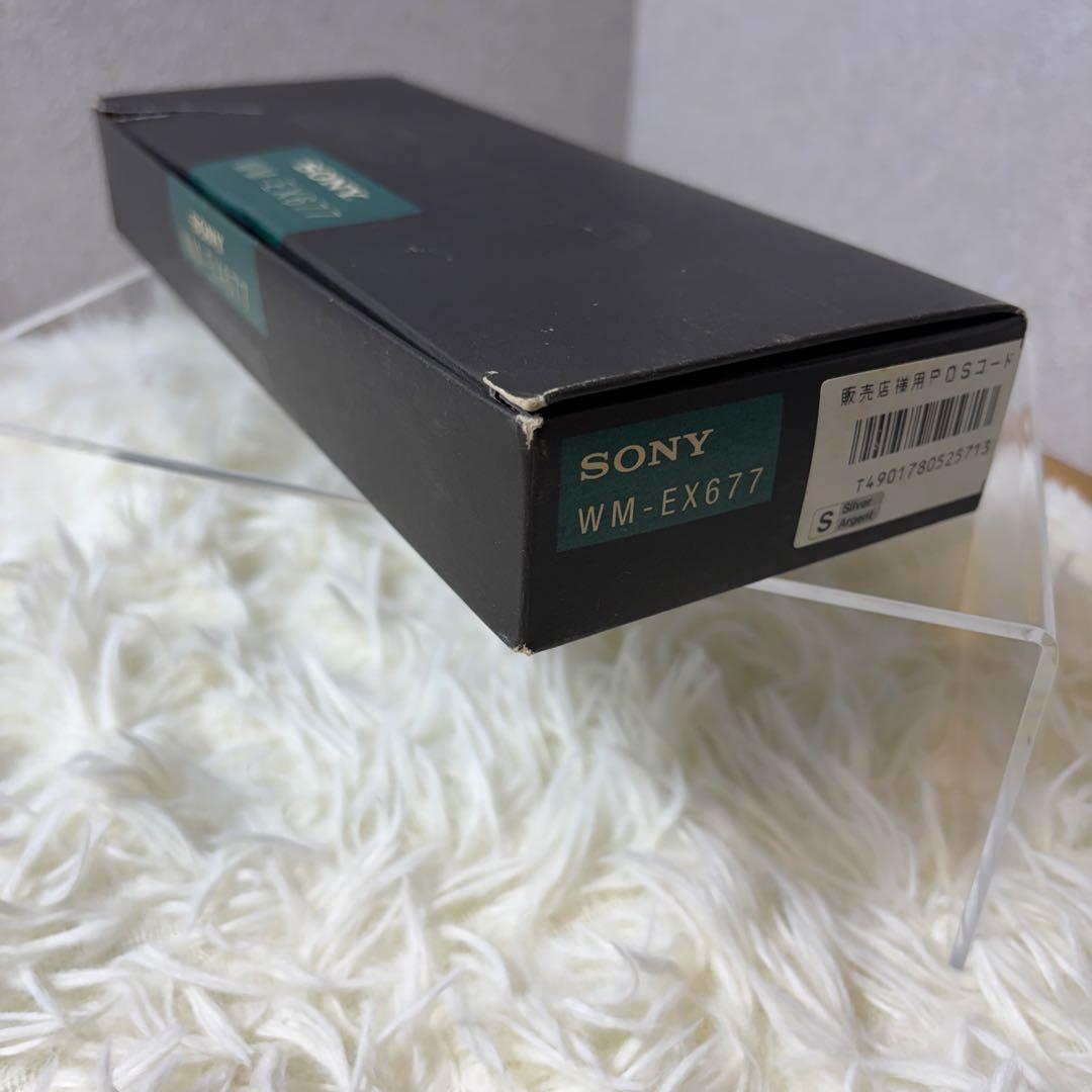 【美品】SONY WM-EX677 カセットプレーヤー 付属品多数
