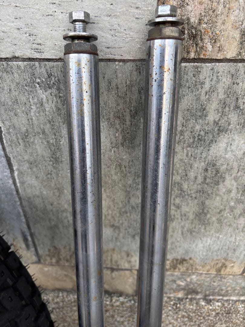 CB50S油圧ブレーキフロントフォーク足廻りセットカブテレスコCDディスク化