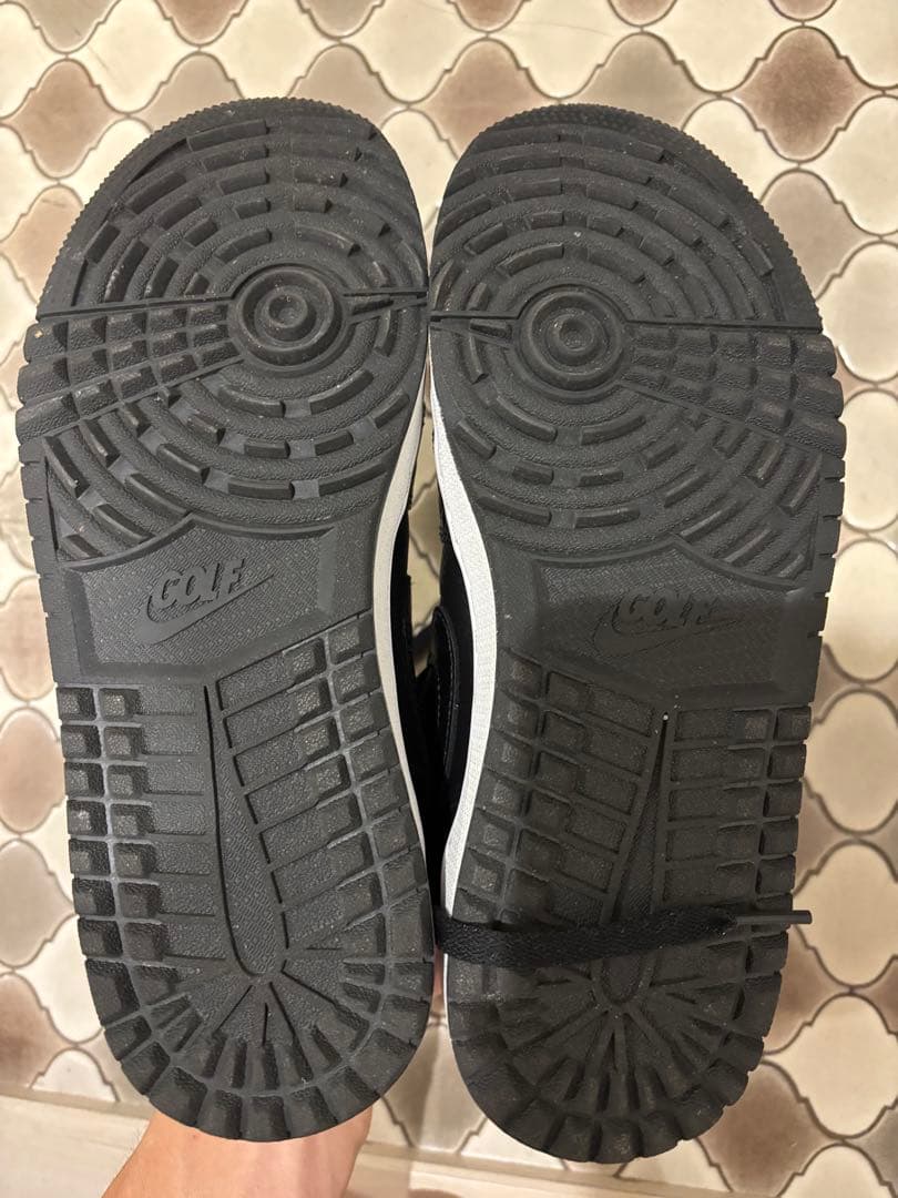 シューズ(男性用) Nike Air Jordan1 LowBlack Crocodile Skin