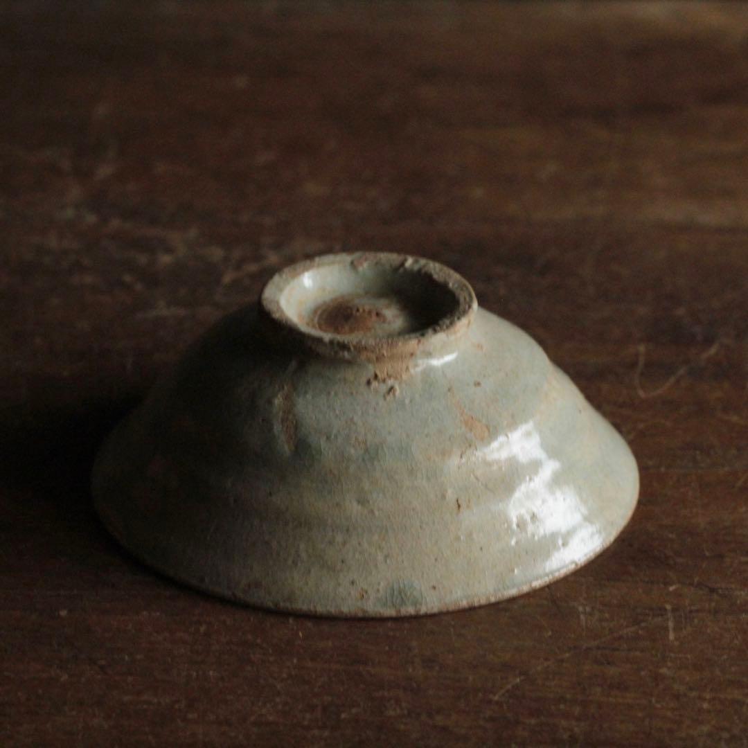 李朝 堅手 小服 茶碗 朝鮮美術 古美術 茶道具 古道具 アンティーク