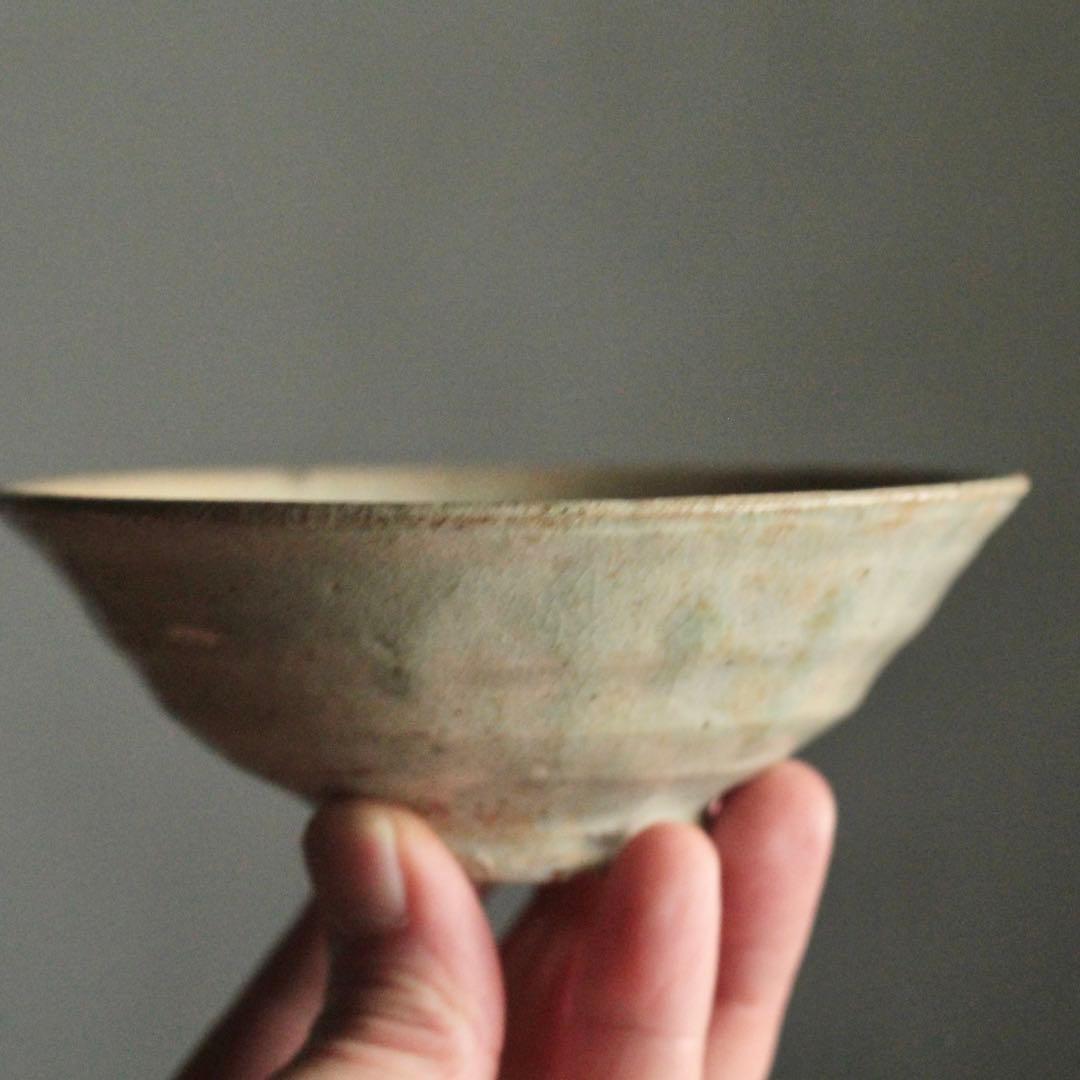 李朝 堅手 小服 茶碗 朝鮮美術 古美術 茶道具 古道具 アンティーク