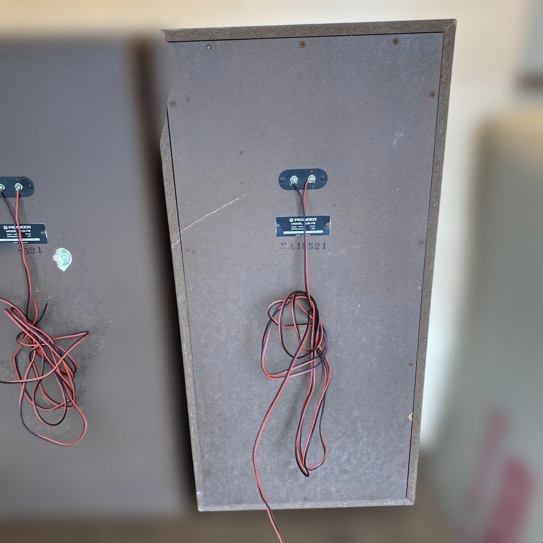 パイオニア PIONEER レトロ ペアスピーカー☆CS-F6