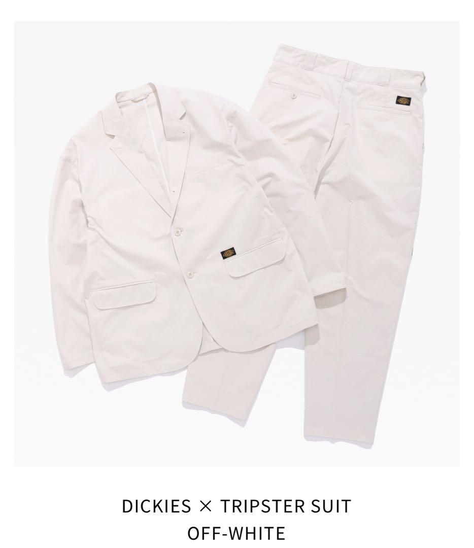 Dickies×TRIPSTER第6弾！Lサイズ OFF WHITE