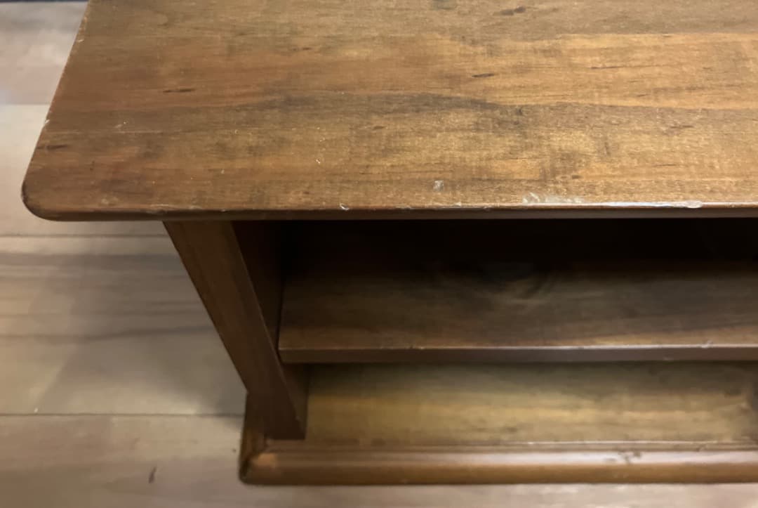 セール❣️ビーカンパニー　木製　テレビ台　テレビボード　アンティーク風　103㎝