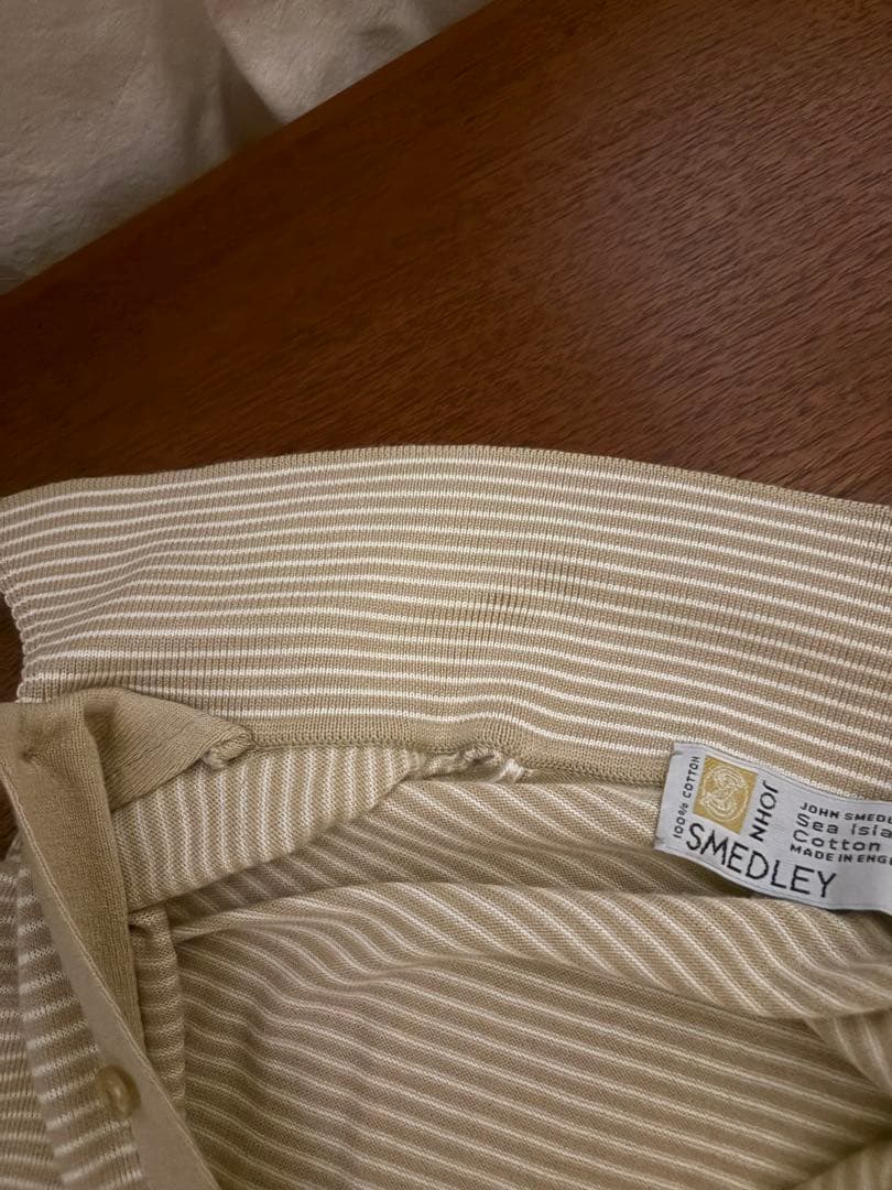 【美品】ジョンスメドレー ポロシャツ JOHN SMEDLEY 90sイギリス製