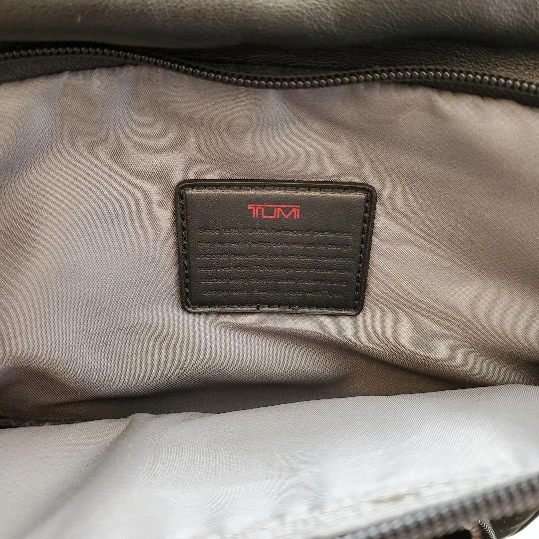 ⭐良品⭐TUMI ブラック オールレザー ビジネスバッグ バックパック