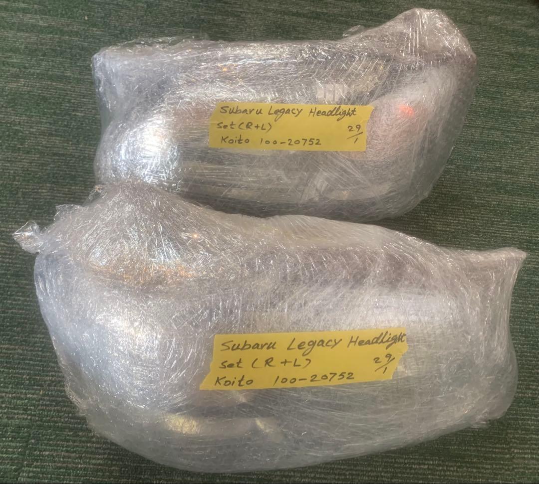スバル純正 レガシィ ヘッドライトセット KOITO 100-20752