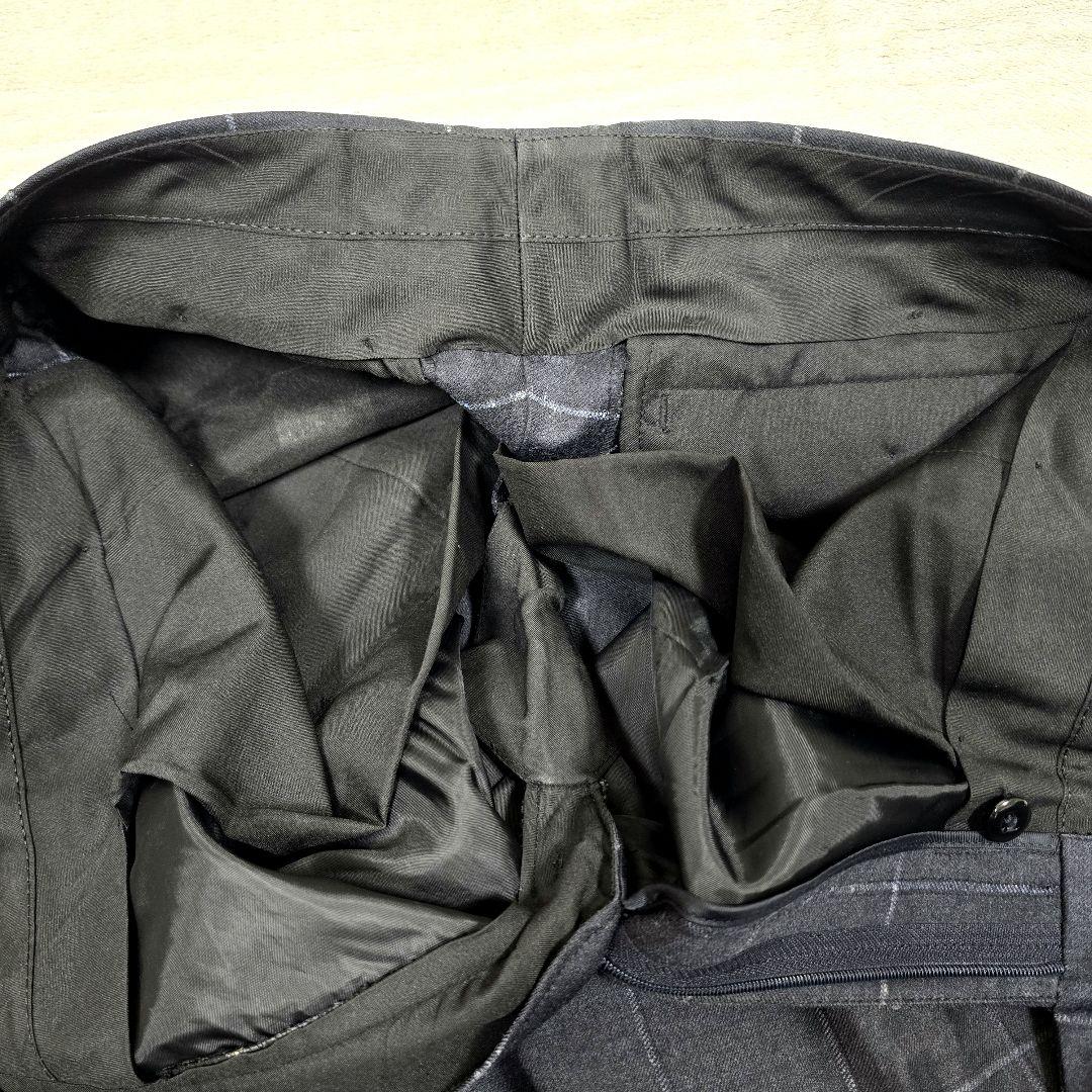 極美品 h'm tailored 3ピーススーツ マルゾット Super100