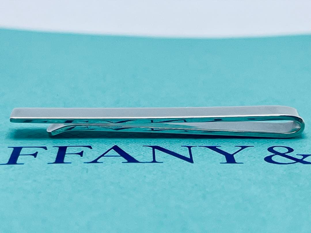 c772 美品　ティファニー　ネクタイピン　タイピン　タイバー　シルバー　925