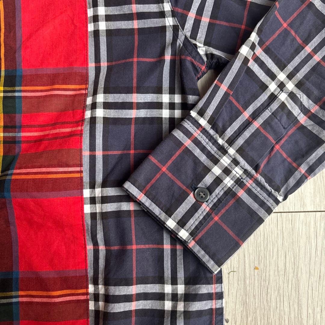 【送料込み／3枚セット】　BURBERRY チェック 長袖シャツ 116、120