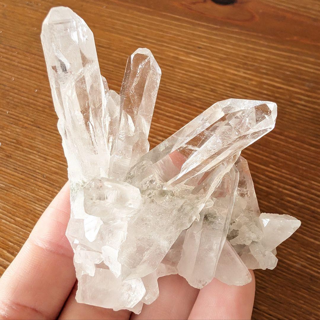 マニハール産　水晶　クラスター　E