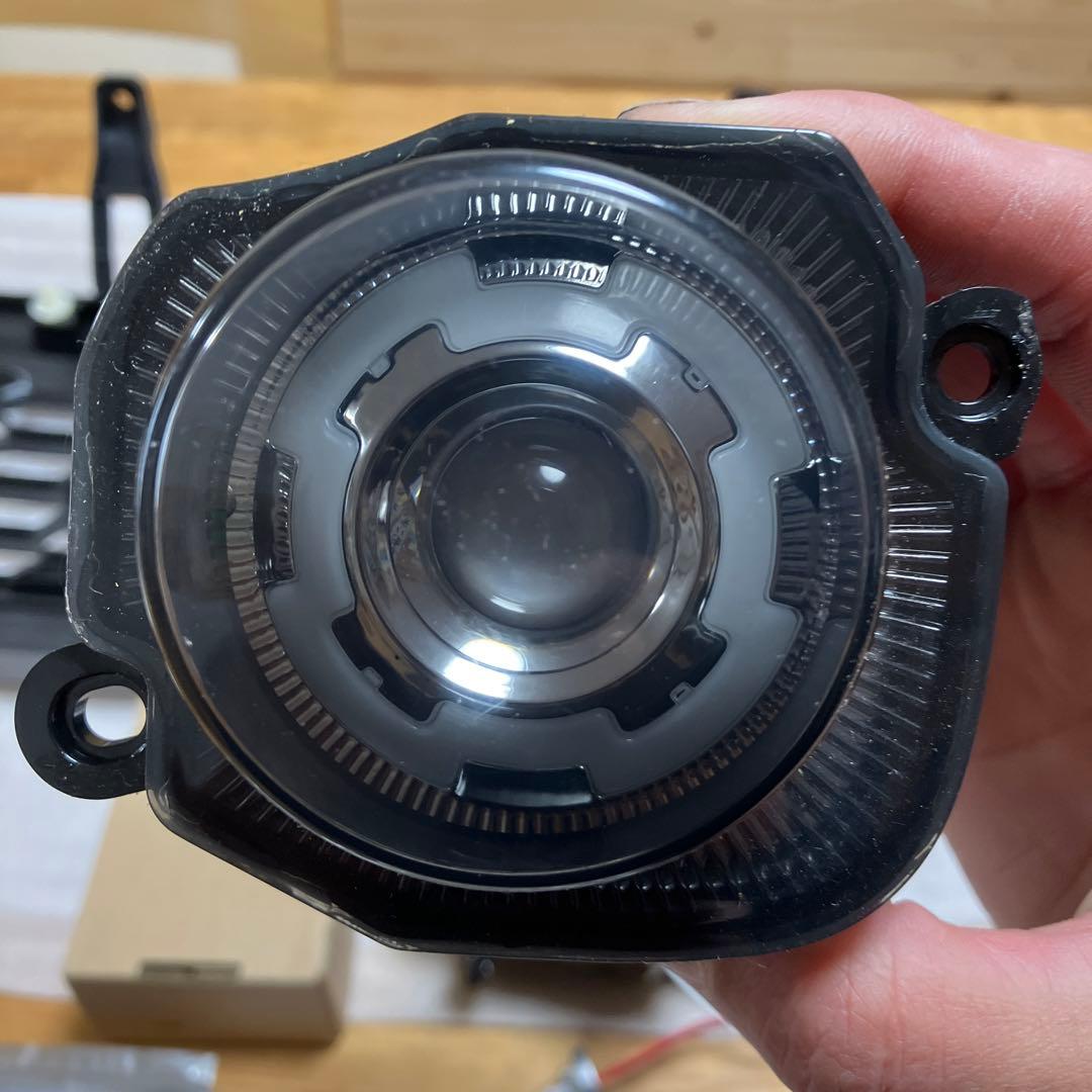 新品SUZUKI ジムニー　純正オプショングリル & LEDフォグランプセット