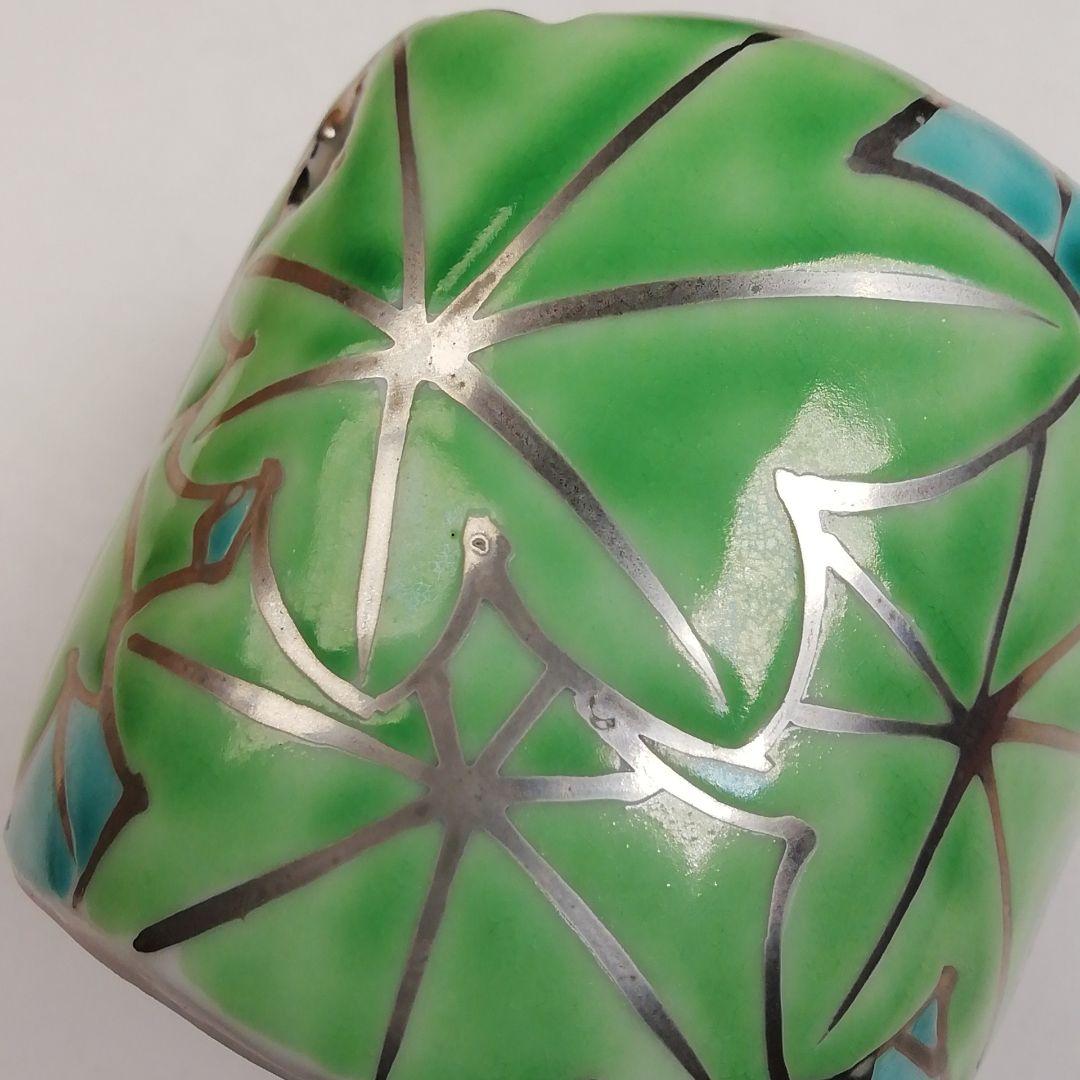 Ｔ９６４　蓋置　『青楓　蓋置』『高野昭阿弥 造』　共箱　茶道具