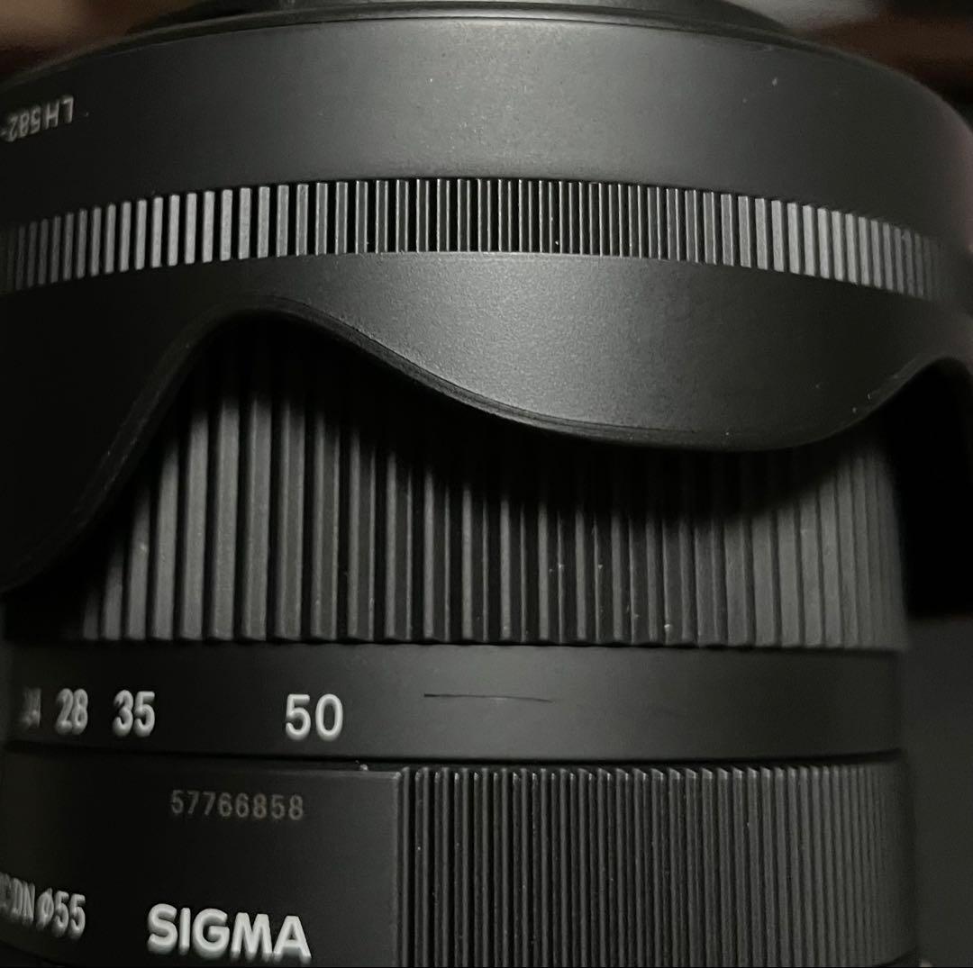 カメラレンズ　SIGMA 18-50mm F2.8 Sony E用