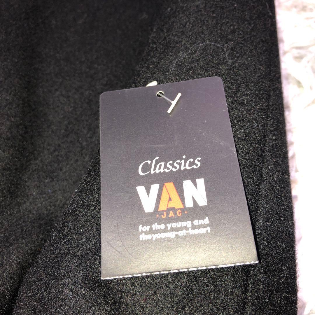 は*ち様 VAN JACレザー切替スタジャン黒試着程度