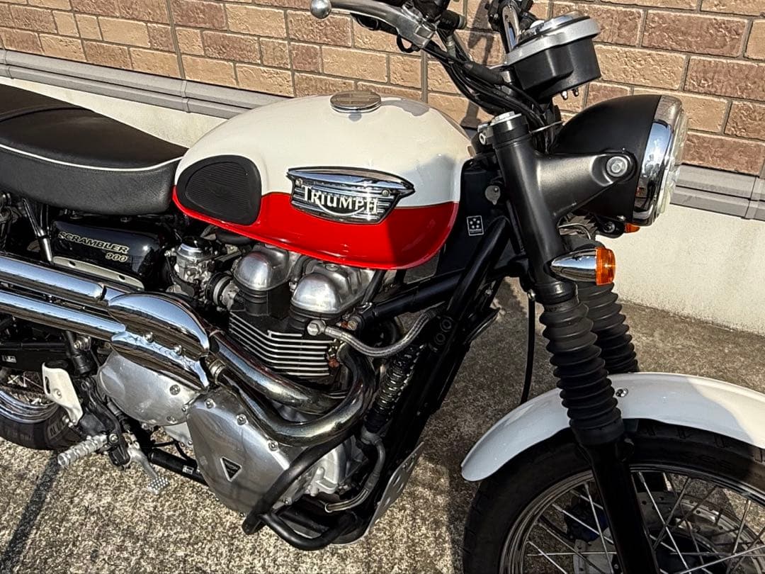 Triumph スクランブラー900 ガソリンタンク