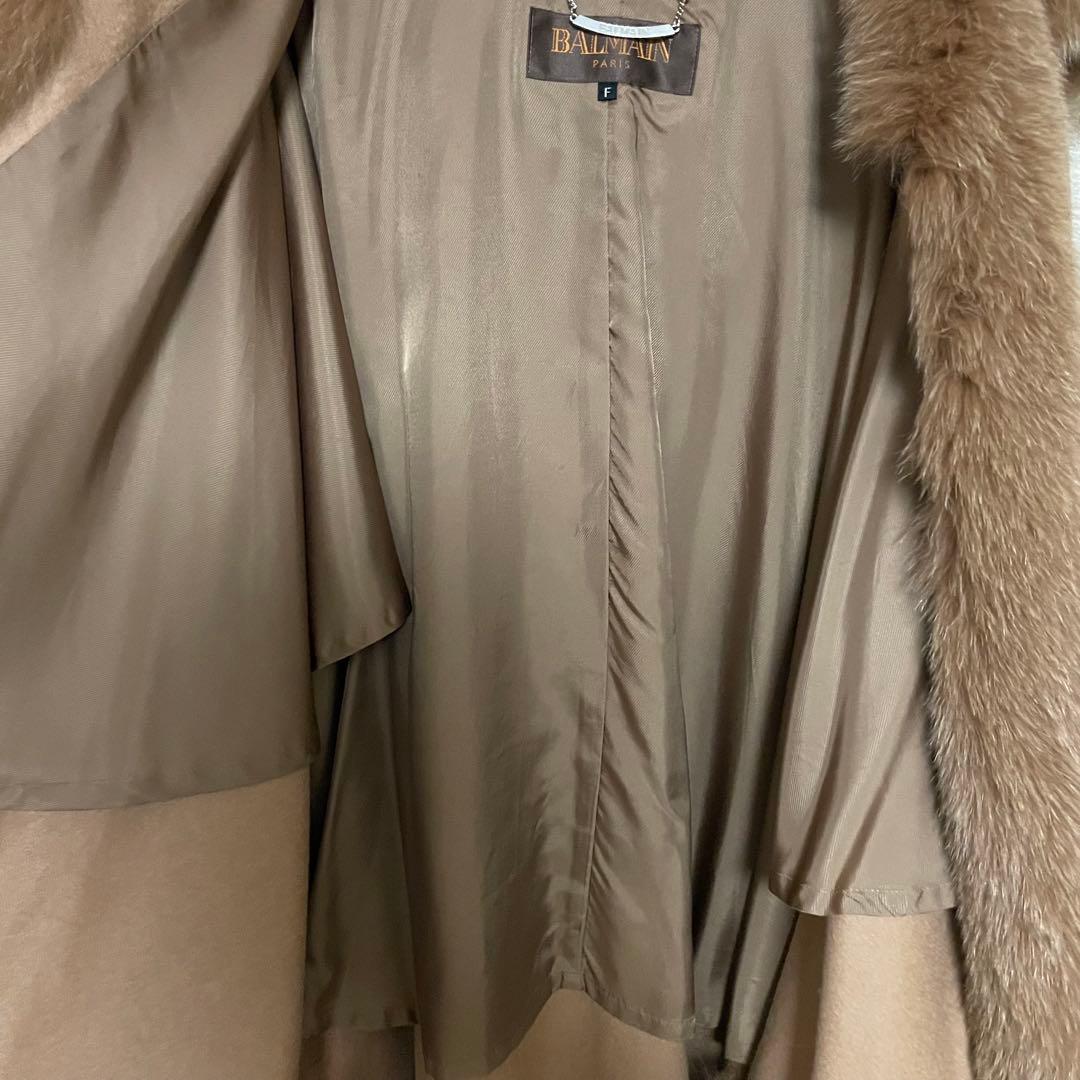 ssx2673さま専用 ❁︎ BALMAIN カシミア ポンチョ ケープコート