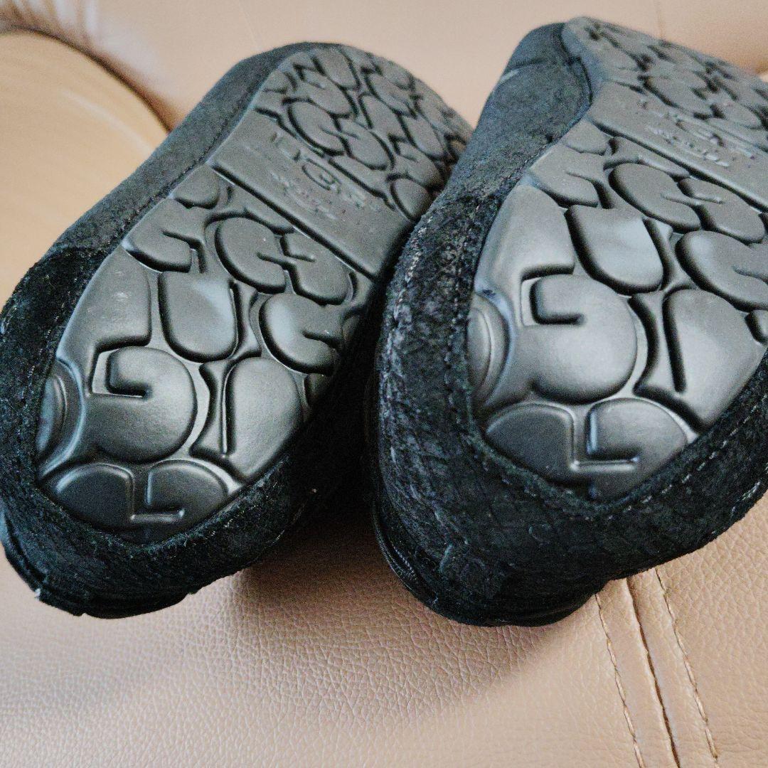UGG W DAKOTA EXOTIC SCALES ブラック 6.5